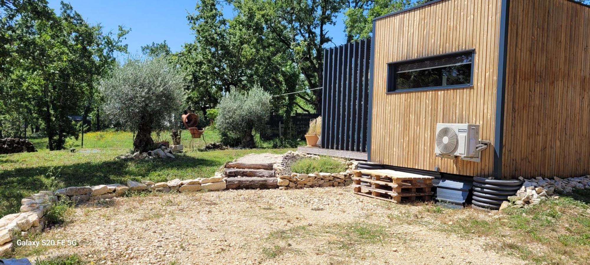 Tiny House Sud Du Lot Villa Le Montat Kültér fotó
